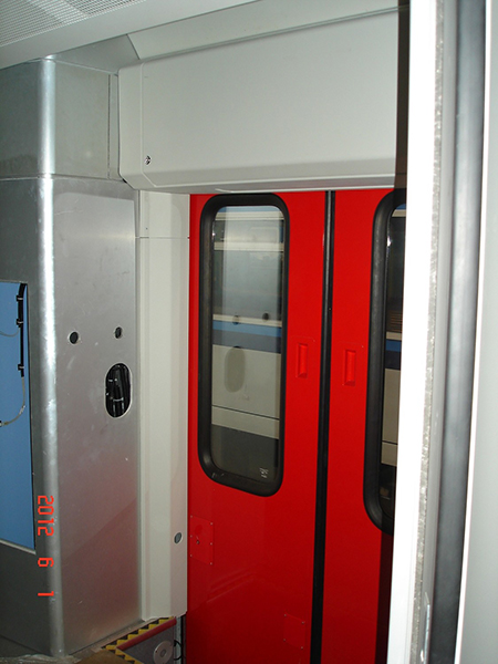 Interiérové díly vagónu